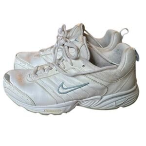 Nike White Rolling Rail Blue Embroidered 2013 Women's Size 8